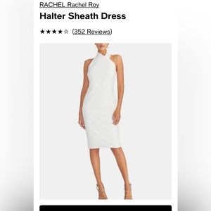Rachel Roy halter dress.